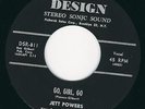 REPRO Mariano Rockabilly Jett Powers DESIGN 811 Go girl go -Teen age quarrel MP3