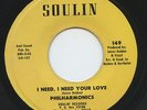HEAR - Rare Soul 45 - Philharmonics - I Need I Need Your Love - Soulin #149