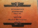 1935 CHARLES PANZERA Alfred Cortot Piano SCHUMANN DICHTERLIEBE E COND 78
