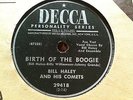 BILL HALEY and his COMETS  Mambo Rock BIRTH OF THE BOOGIE 78 RPM Decca Rock Roll