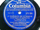 1939 MARGUERITE LONG Beethoven Piano Concerto 3 Op 37 Weingartner Orig Issue 78