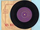 ELVIS PRESLEY - BLUE SUEDE SHOES 1956 ORIGINAL HMV 7M405 WITH GOLD LETTERING VG+