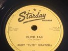 Starday 78 RPM Rudy Tutti Grayzell 241 Duck Tail / You're Gone E/E-