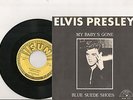 ELVIS PRESLEY MY BABY'S GONE 45 + PICTURE SLEEVE USA SUN 521 RARE 
