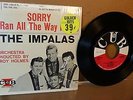 The Impalas Sorry, Fool, Chum & All But the Memory of You 45 Picture Cover