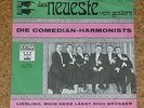 Single 7 Die Comedian Harmonists Liebling mein Herz / Ein Freund guter E 21 794
