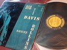 MILES DAVIS SONNY ROLLINS DIG LP PRESTIGE MONO LP 7012 RVG MICROGROOVE BERGEN