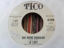 La Lupe - Que Bueno Boogaloo 45 Latin Jazz Salsa Tico Promo HEAR