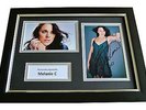 Melanie Chisholm Mel C Signed A4 FRAMED Photo Autograph Display Music & COA