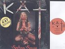 Kat - Satan Says - Heavy Metal LP - Shrink Wrap - Insert
