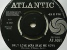 SOLOMAN BURKE - ONLY LOVE CAN SAVE ME NOW U.K. ATLANTIC EXC £15