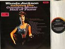 WANDA JACKSON salutes the country music hall of fame T2606 rainbow rim LP EX/EX-