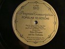 78/LP-VICTOR PROGRAM TRANSCRIPTION- 16007-DUKE ELLINGTON - E+/E