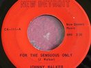 Rare DETROIT Electro/FUNK 45-JOHNNY WALKER-For The Sensuous Only- NEW DETROIT