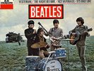 THE BEATLES, YESTERDAY + 3, ORIGINAL 1966 FRENCH 4 TRACK EP WITH PICTURE COVER