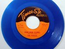 THE NOBLES 45 Poor Rock N' Roll BLUE WAX pressing TIMES SQ. label Doo WOP e289