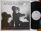 ASYLUM PARTY BORDERLINE 1989 FRENCH 1st PRESS ARTY 9 LIVELY LABEL LP COLD WAVE