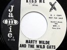 MARTY WILDE & WILD CATS 45 Kiss Me / My What A NEAR MINT Rock N Roll PROMO s281