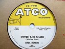 LINDA HOPKINS 78 Shiver & Shake ATCO R&B w268