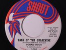 DONALD HEIGHT: Talk Of The Grapevine / There'll Be No Tomorrow 45 rare Soul
