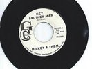 MICKEY & THEM funk HEY, BROTHER MAN texas 45 HEAR rare U.F.O.