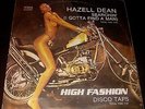 1983 HAZELL DEAN Disco Hi-NRG SEXY NUDE CHEESECAKE MOTORCYCLE COVER Mexico LP