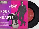 JACK SCOTT Four Of Hearts (TOP RANK) Australian EP