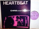 CHRIS AND COSEY  HEARTBEAT  UK ROUGH TRADE LP NM SYNTH-POP ELECTRONICA MINIMAL