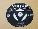 DON CORNELL I'M BLESSED / HOLD MY HAND 45 VOGUE CORAL 1954 TRI CENTRE