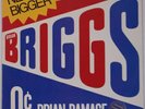 BRIAN BRIGGS: Brain Damage BEARSVILLE Promo VINYL LP NM- Rare Electro