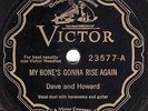 78 rpm Country – Dave and Howard – Victor 23577