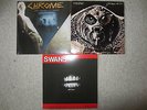 3x INDUSTRIAL LPs: SWANS: FILTH/CHROME: HALF MACHINE LIP MOVES/3rd FROM THE SUN