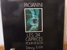 DEVY ERLIH / PAGANINI LES 24 CAPRICES POUR VIOLON ADES FRENCCH 2X LP MINT 