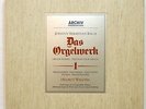 HELMUT WALCHA - JS BACH the organ works vol.1 ARCHIV 8xLPs box EX++