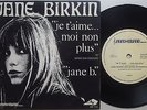 JANE BIRKIN & SERGE GAINSBOURG Je T'aime Moi Non Plus AUSTRALIA OZ 45 French POP