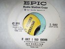 NORTHERN SOUL  ROY HAMILTON   IF ONLY I HAD KNOWN EPIC DEMO