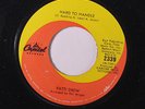 PATTI DREW: Hard To Handle / Just Can't Forget About You 45 rare Funk