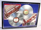 The Beatles, Rotes Album, 1962 - 1966, mit Cover, Platin Record, Award, gold
