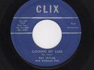 '57 Michigan Rockabilly RAY TAYLOR Clocking My Card CLIX 801 VG HEAR BOTH NOW