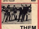 THEM VAN MORRISON 45 HERE COMES THE NIGHT+PS DENMARK RARE UK EXPORT