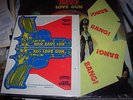 KISS love gun ( rock ) - with GUN INSERT -  -