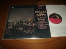 FRANK ZAPPA : BOULEZ DIRIGE ZAPPA : RARE FRENCH PRESS 1984   MINT