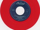 The BEATLES LUCY IN THE SKY WITH DIAMONDS MINT RED VINYL 45/JUKESTRIP