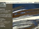 HMV/EMI ASD 572 – BERG: Violin & Chamber Concertos; Ferras, vn; Barbizet, pn