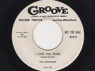 '55 Ohio Doowop/R&B CORONETS I Love You More/Crime Doesn't Pay GROOVE VG+ HEAR
