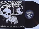 Armagedom - Princípio Da Agonia - 1984 LP Olho Seco Ratos De Porao Brazil Punk