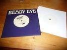 BEADY EYE 2 X PROMO 7'' THE ROLLER + MILLIONAIRE WHITE LABEL TEST PRESSING OASIS