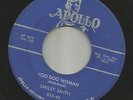 HALLOWEEN ROCKABILLY--SMILEY SMITH - VOODOO WOMAN  -HEAR BOTH- 1959 APOLLO
