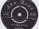 Jackie Opel.Lord Is With Me.Ska, Rocksteady, Reggae, Skinhead.Ska Beat.UK. VINYL