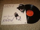EAZY E JUST TAH LET U KNOW ORG GANGASTA RAP 12